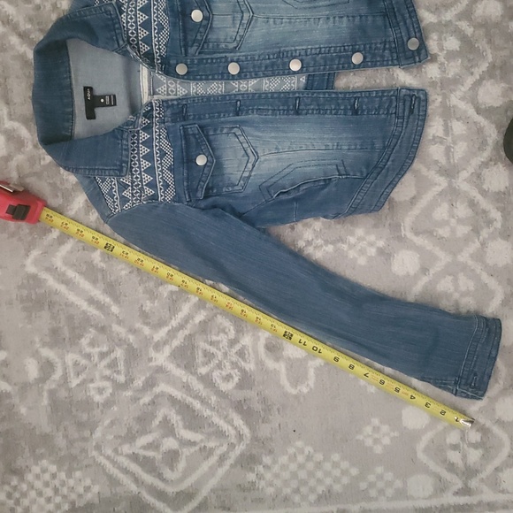 Aqua Light Blue Super Cute Denim Fabric - Picture 3 of 9